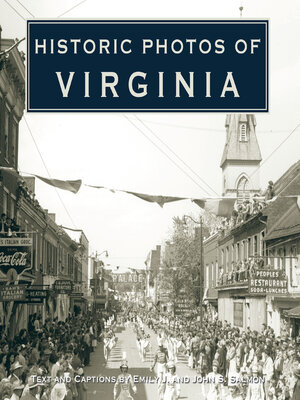 cover image of Historic Photos of Virginia